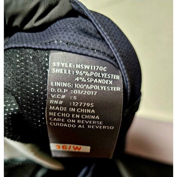 Hawk & Co. NWT‎ dark Gray shorts. Charcoal. Sz.36W.  Sporty. Comfort. Stylish. - Picture 8 of 10